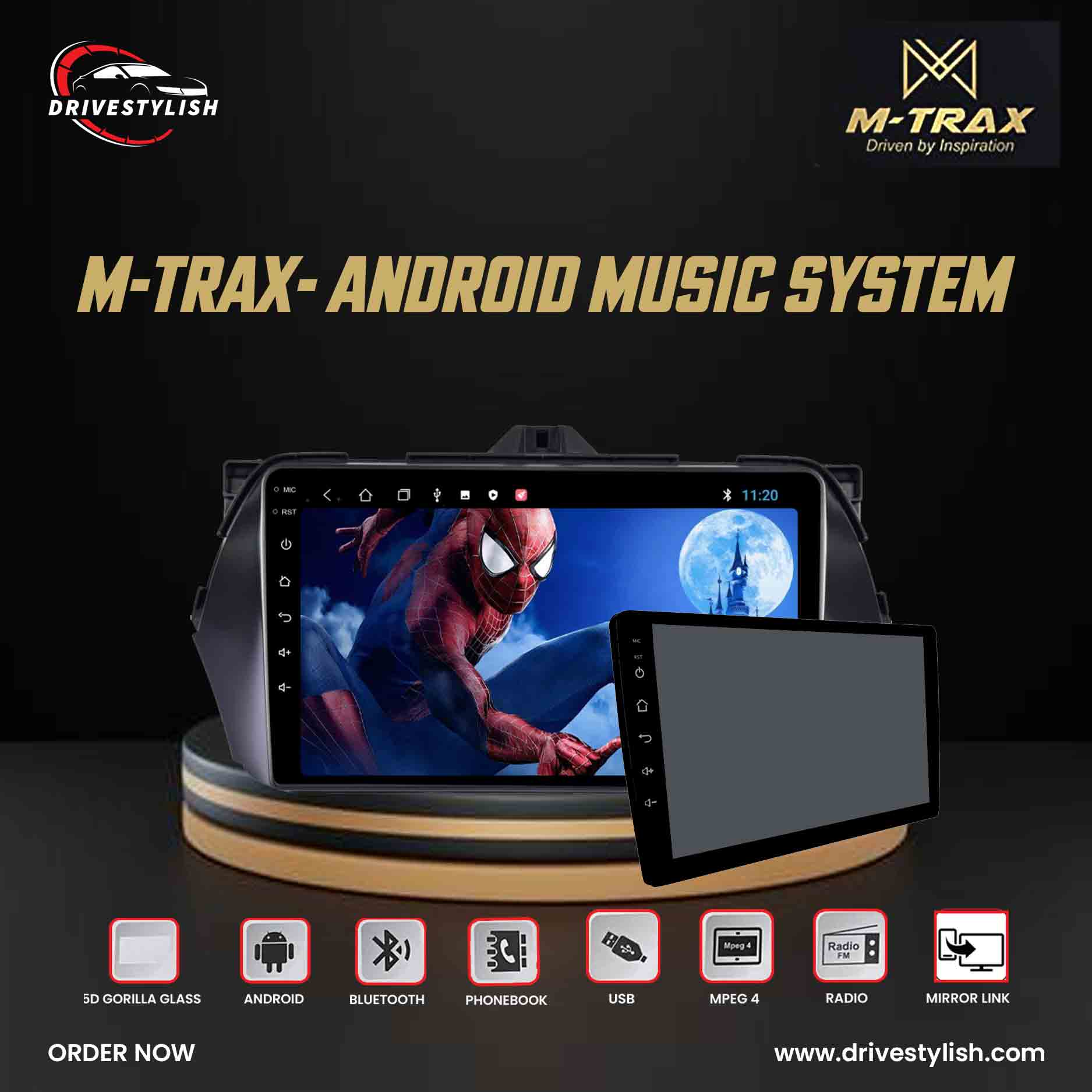 M-TRAX - Android Music System