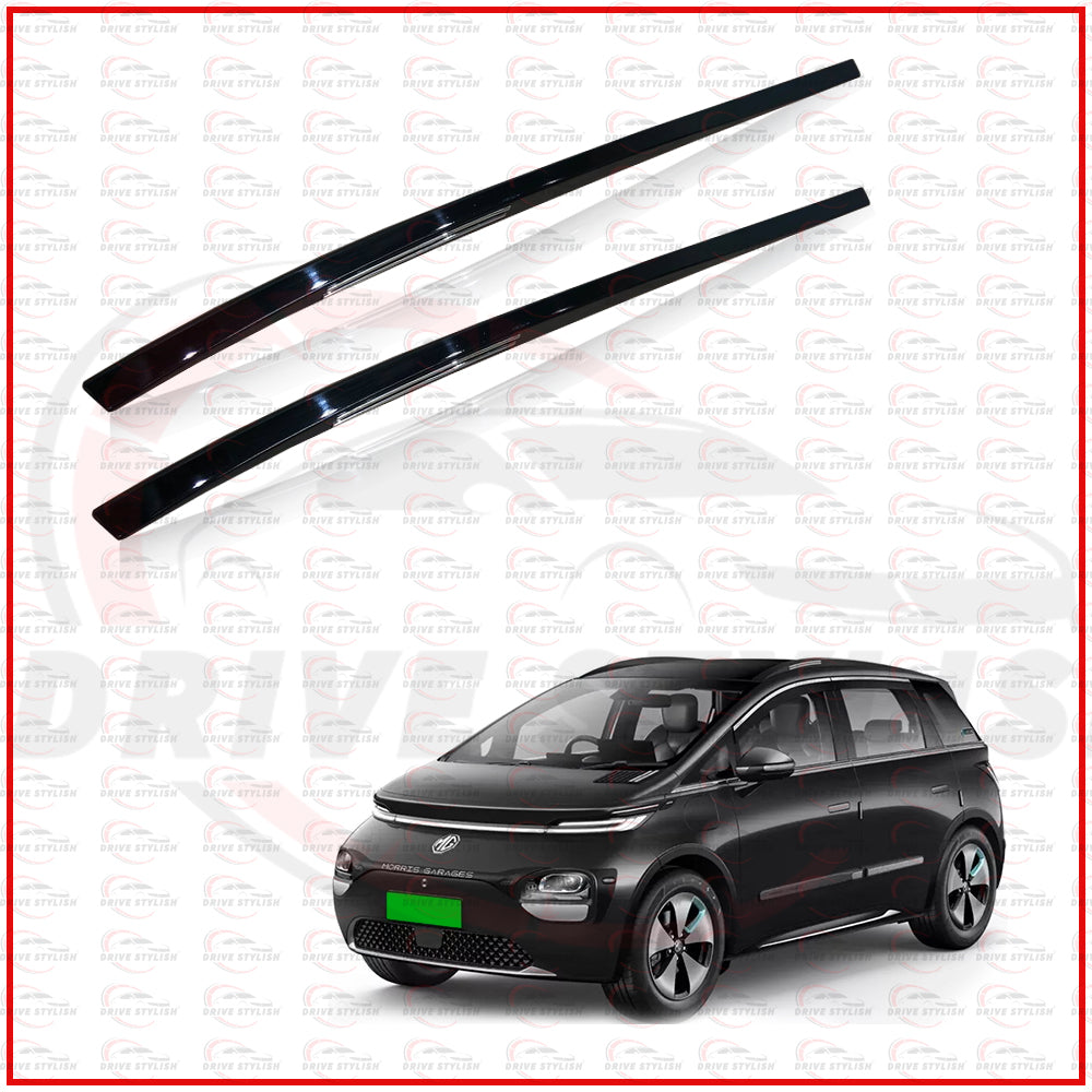MG Windsor EV Roof Rails || Black Chrome Finish