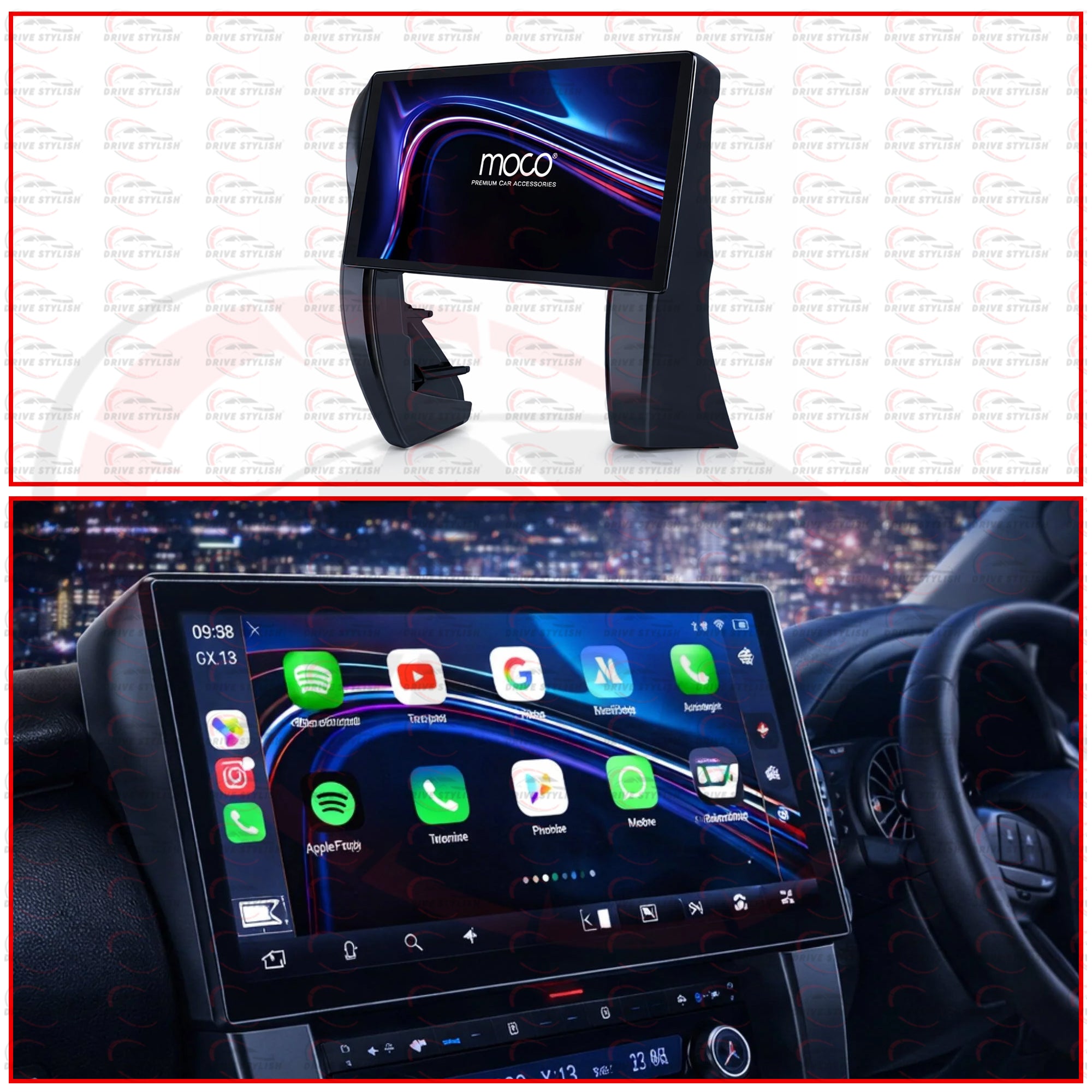MOCO OEM Android Multimedia Player for Toyota Fortuner