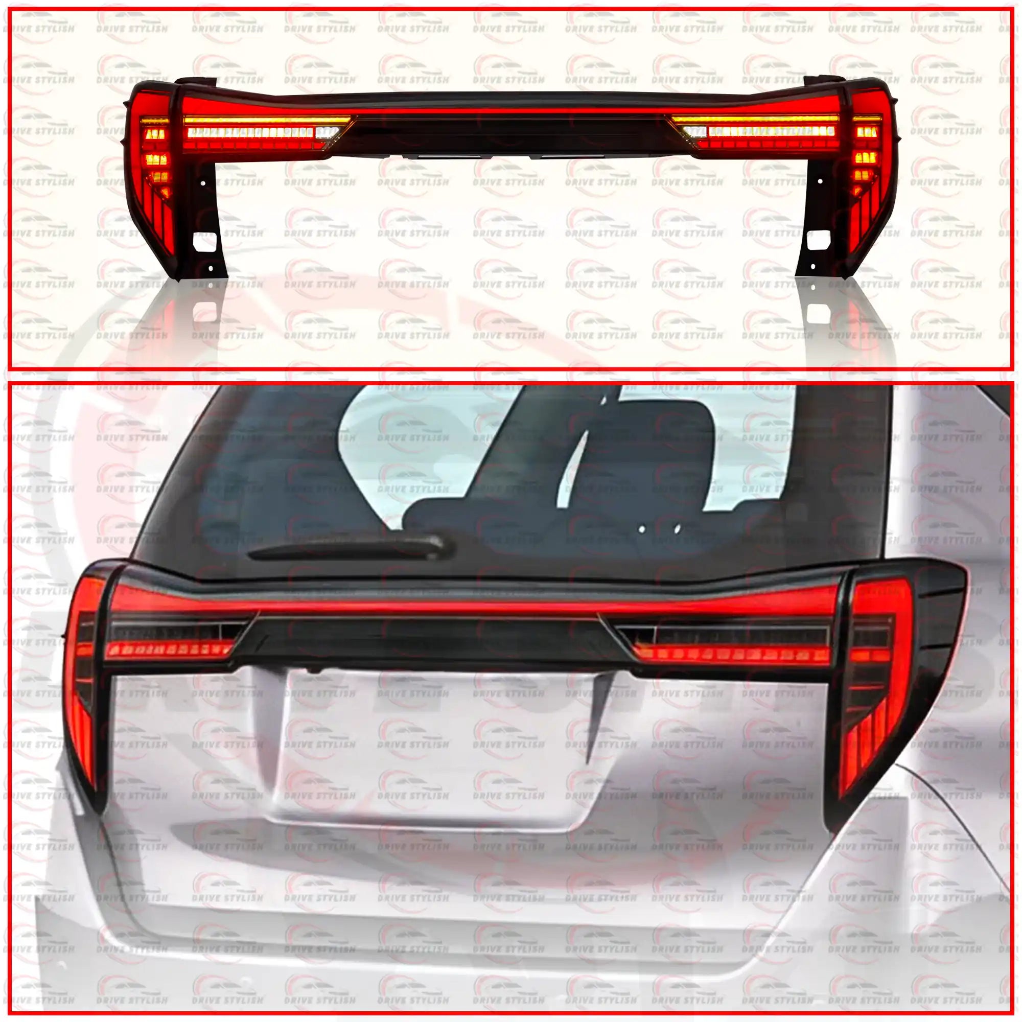 Macan Style Tail Lights for Innova Crysta