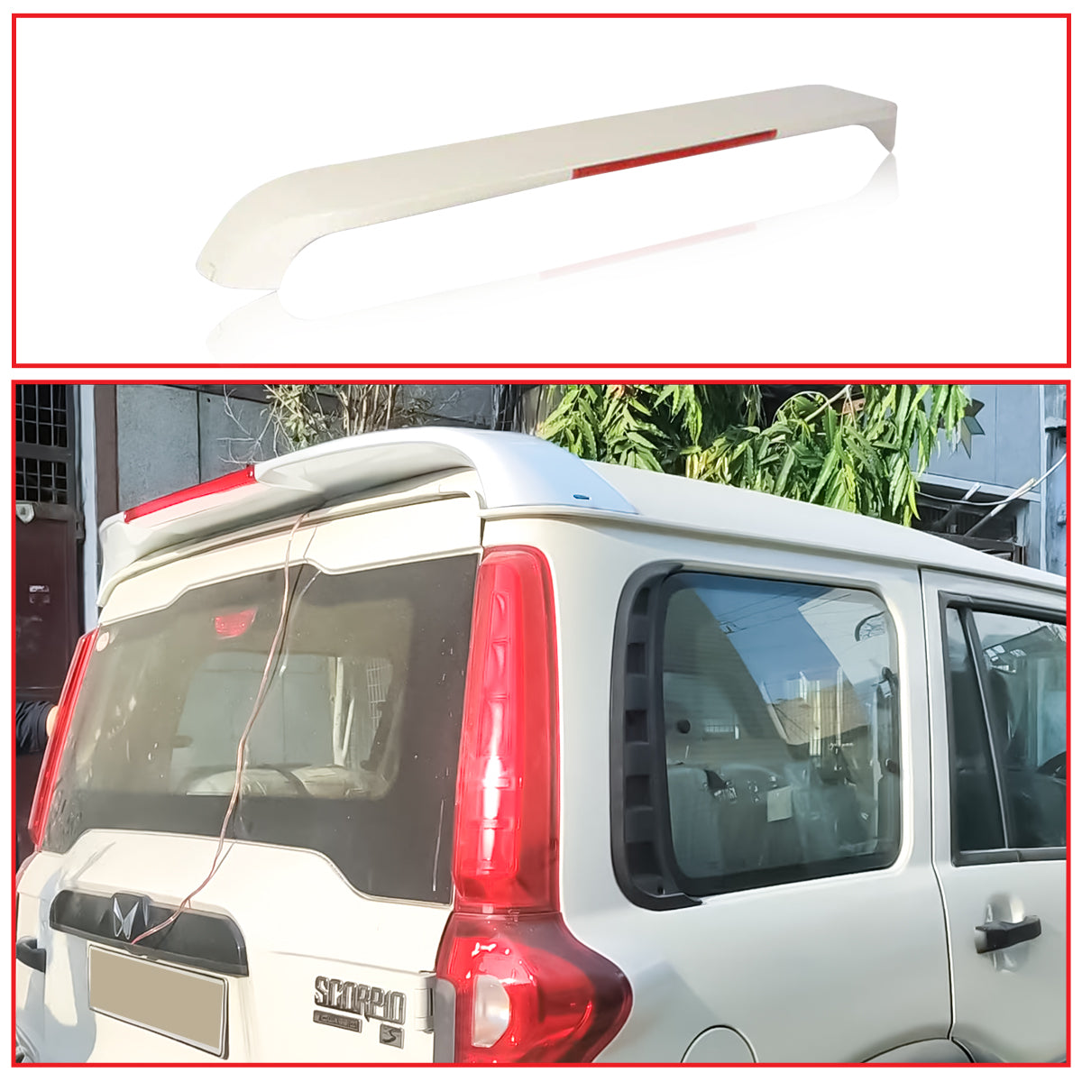 Mahindra Scorpio (2014 - 2017) Roof Spoiler