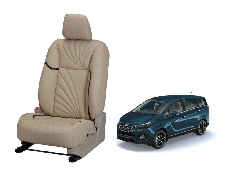 Toyota Mahindra Marazzo Dove Series 3D Custom Nappa Leather Car Seat Covers