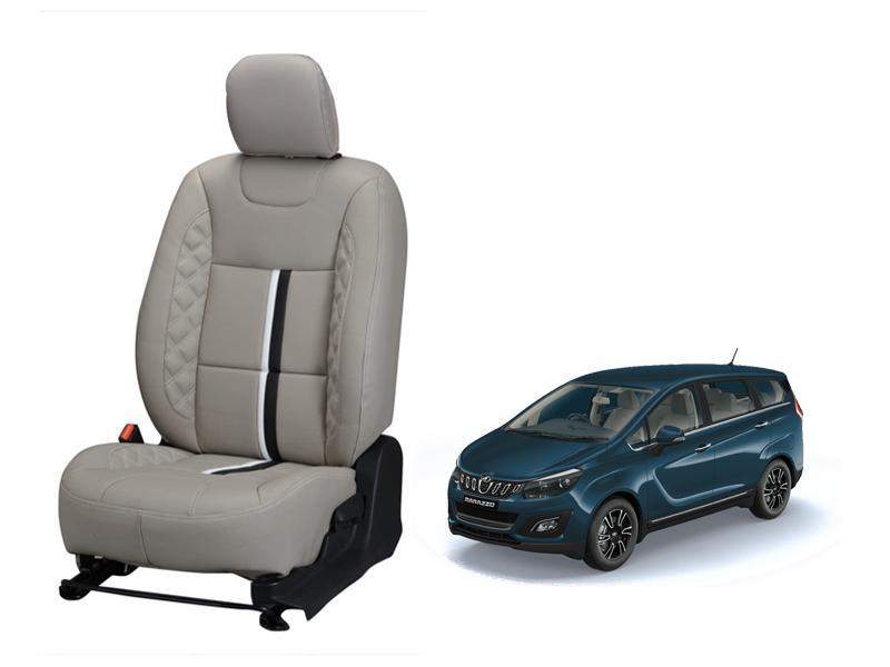 Mahindra Marazzo Trace Series 3D Custom Nappa Leather Car Seat Covers