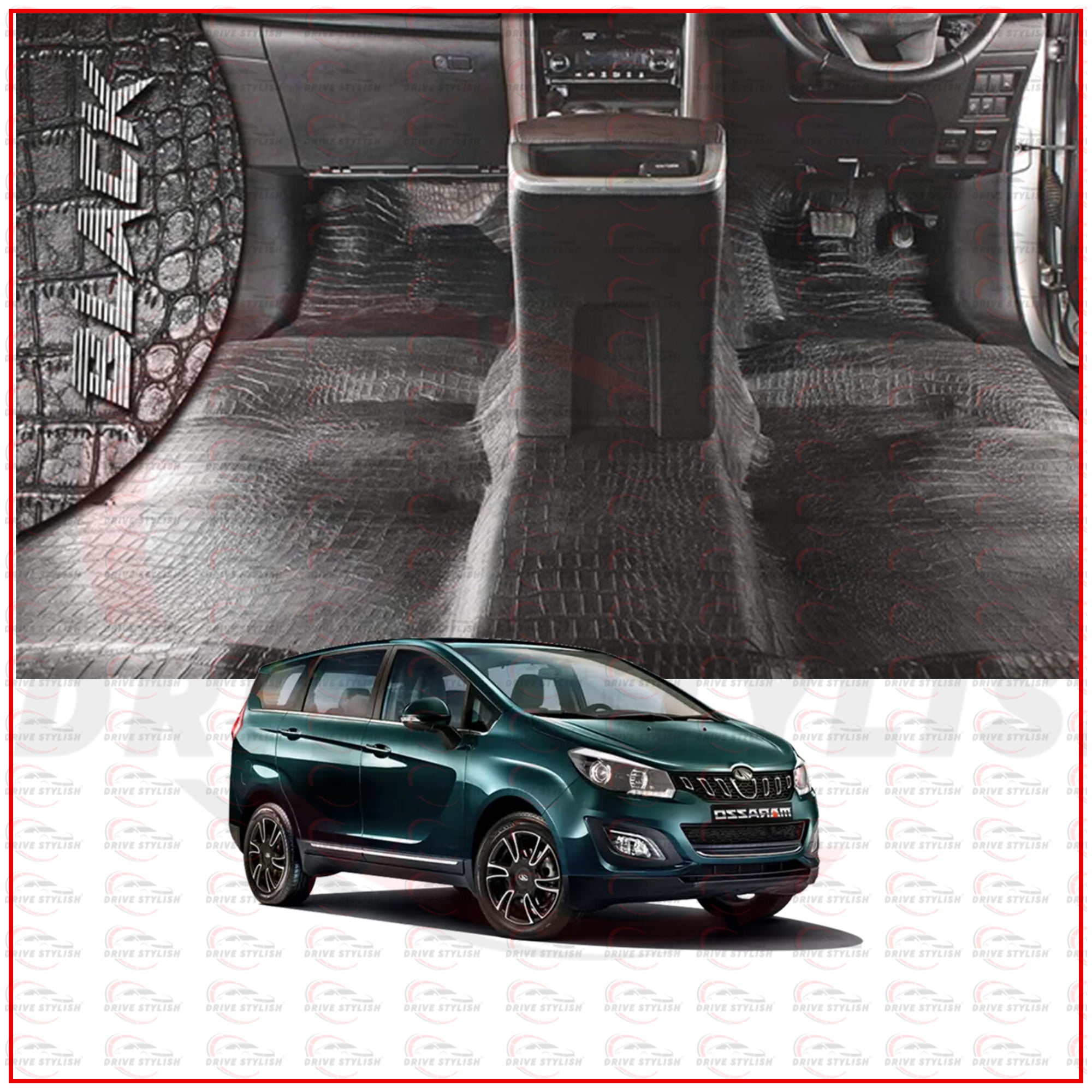 Car Flooring Lamination for the Mahindra Marazzo