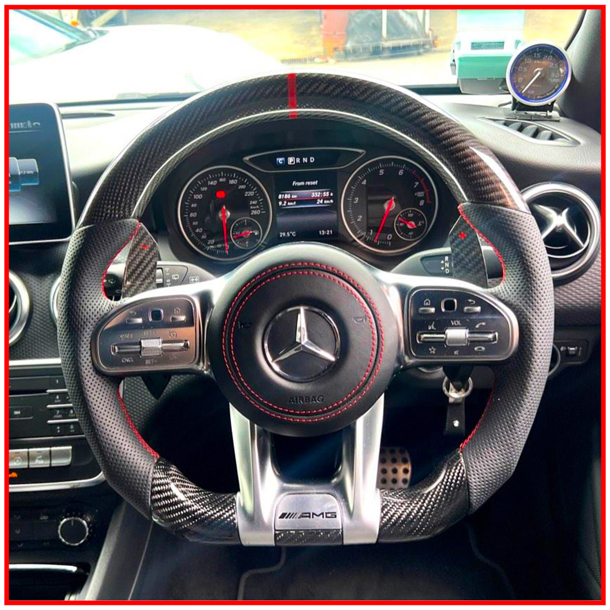 Mercedes-Benz AMG Carbon Fibre Steering Wheel