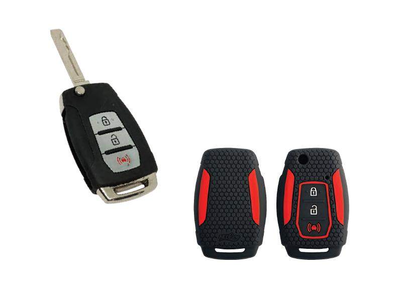 Silicone Car Key Cover for Mahindra KC-25