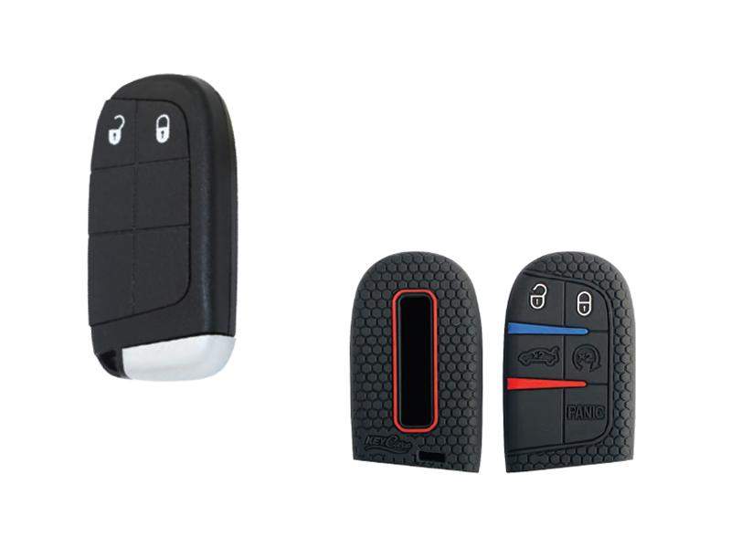 Silicone Car Key Cover for Jeep KC-28