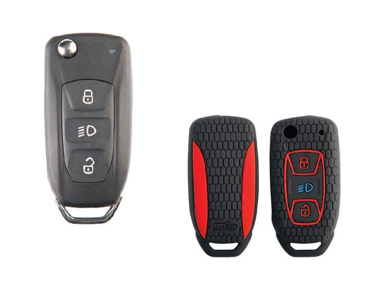 Silicone Car Key Cover for Tata KC-29