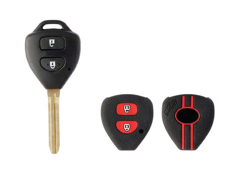 Silicone Car Key Cover for Toyota KC-32