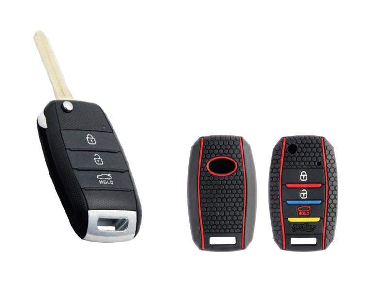 Silicone Car Key Cover for Kia KC-35