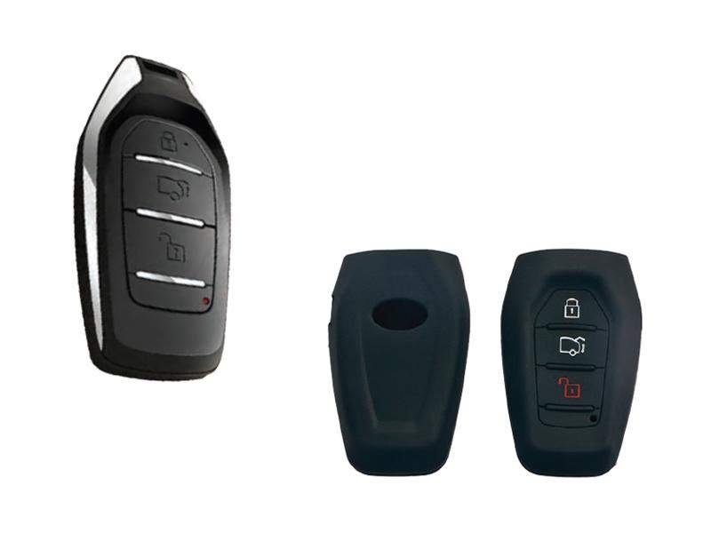Silicone Car Key Cover for Mahindra KC-48