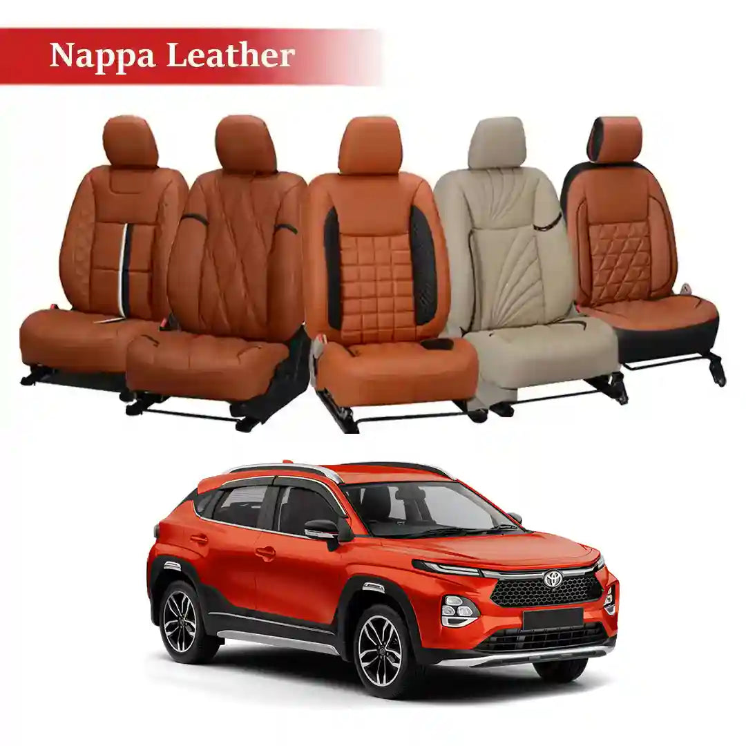Buy Toyota Rumion Neoprene NAPPA Leather Seat Covers For Taisor