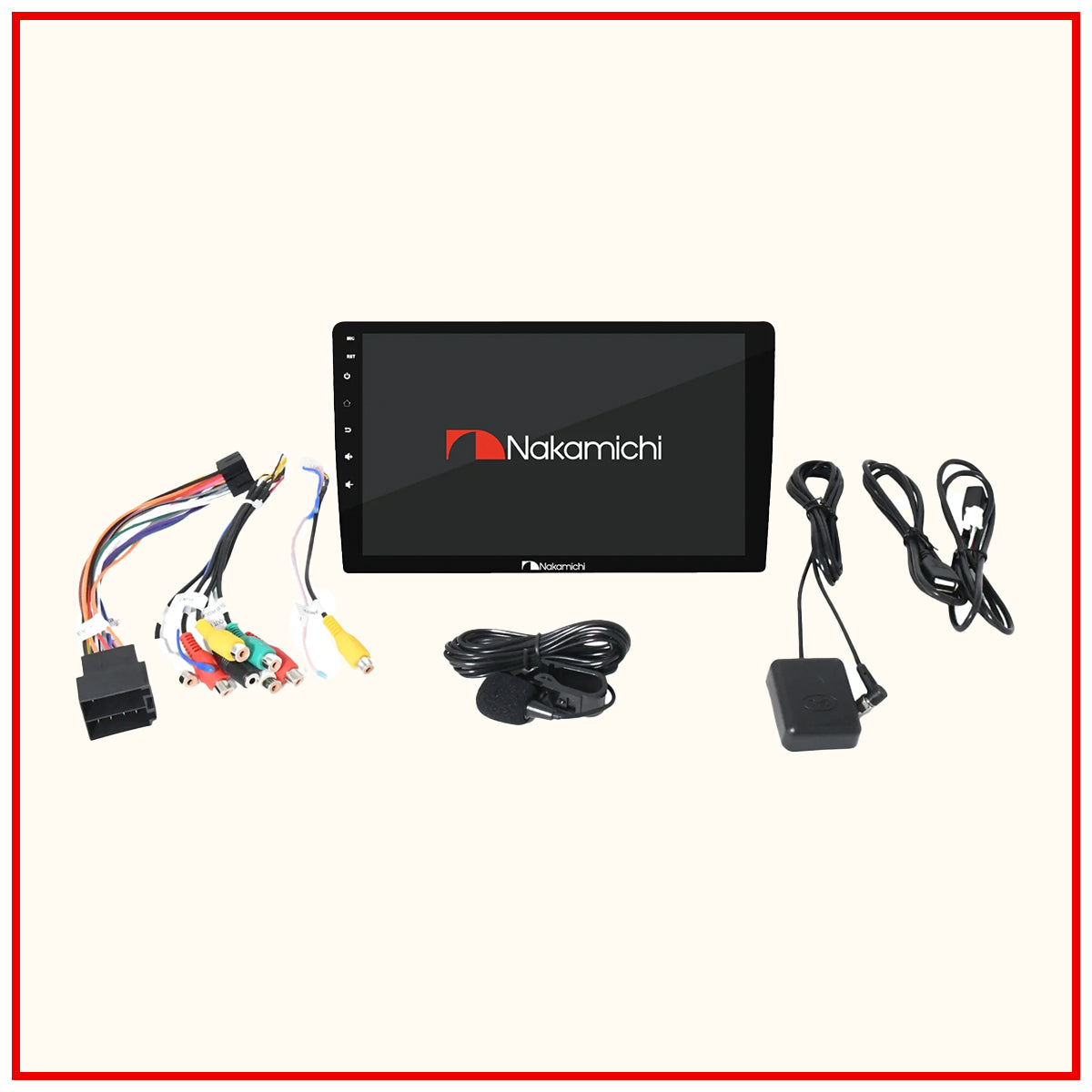 Nakamichi NAM5260 9” (4GB+64GB) Android Media Stereo Player