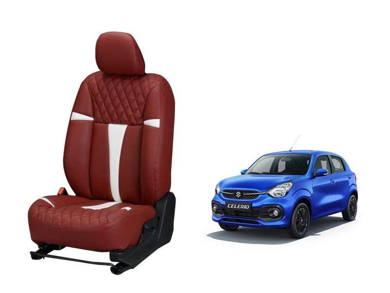 New Maruti Suzuki Celerio Racing series 3D Custom art leather car seat covers