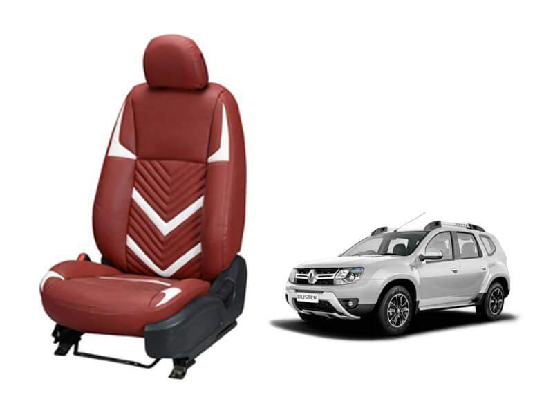 Renault Duster New Zig Zag SERIES 3D CUSTOM ART LEATHER CAR SEAT COVERS