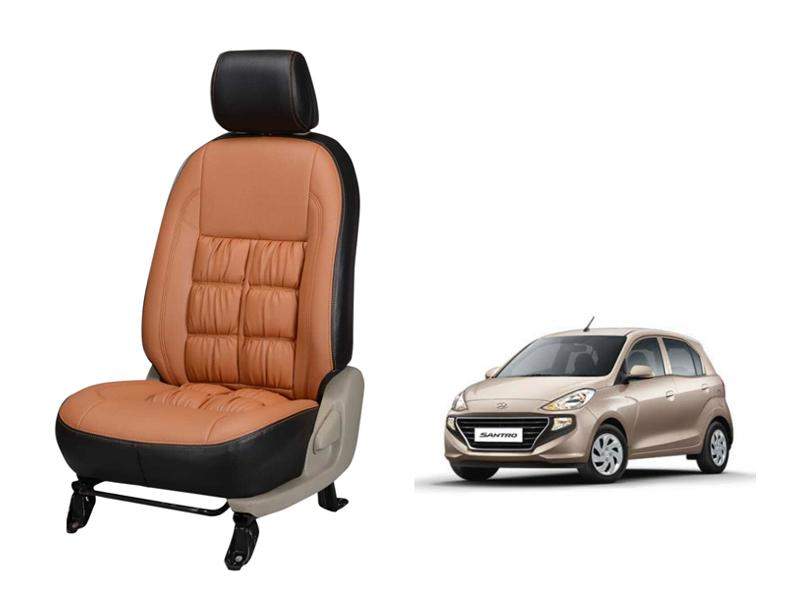 Hyundai New Santro Stallion Leather Seat Cover Comfort Series