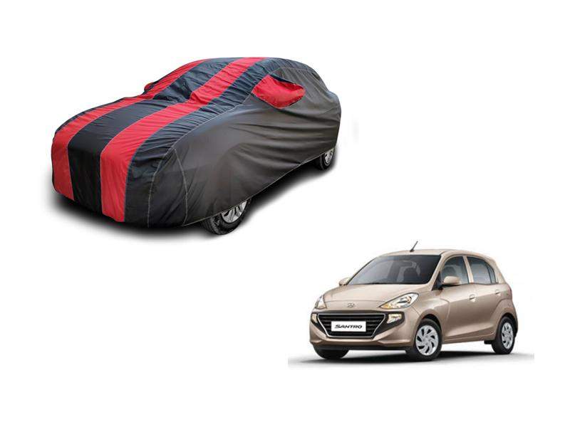 Hyundai New Santro Double Colour Lining Car Body Cover