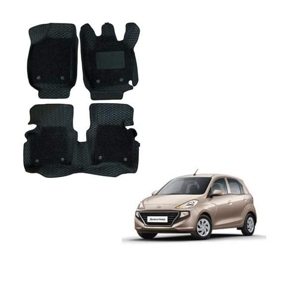 Hyundai New Santro Illustrious Foot Mattress - Black Colour