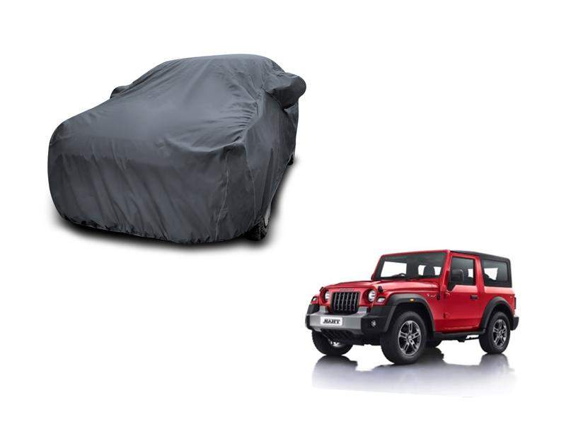 Mahindra New Thar American Grey Car Body Cover