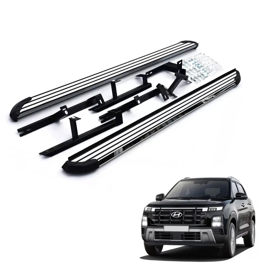 Side Foot Steppers for Hyundai Creta 2024 - Opal Design