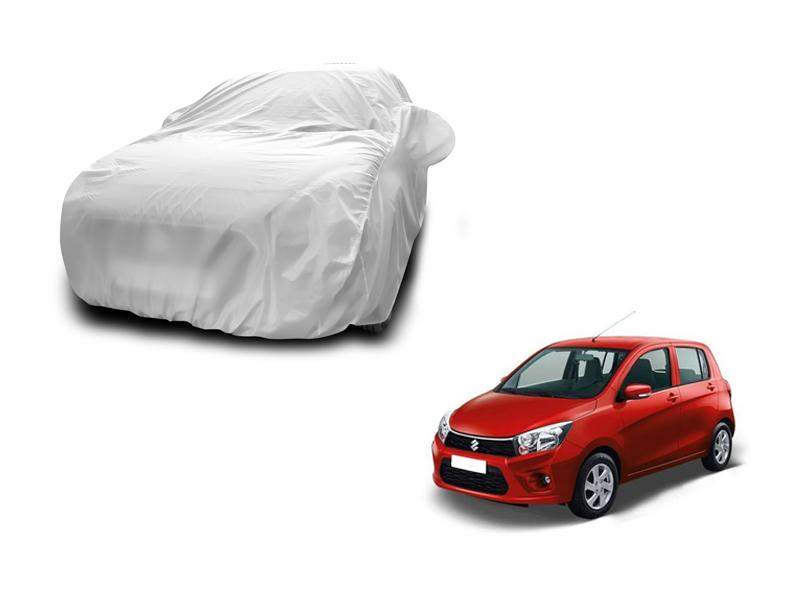 Silver Car Body Cover Dustproof for Celerio
