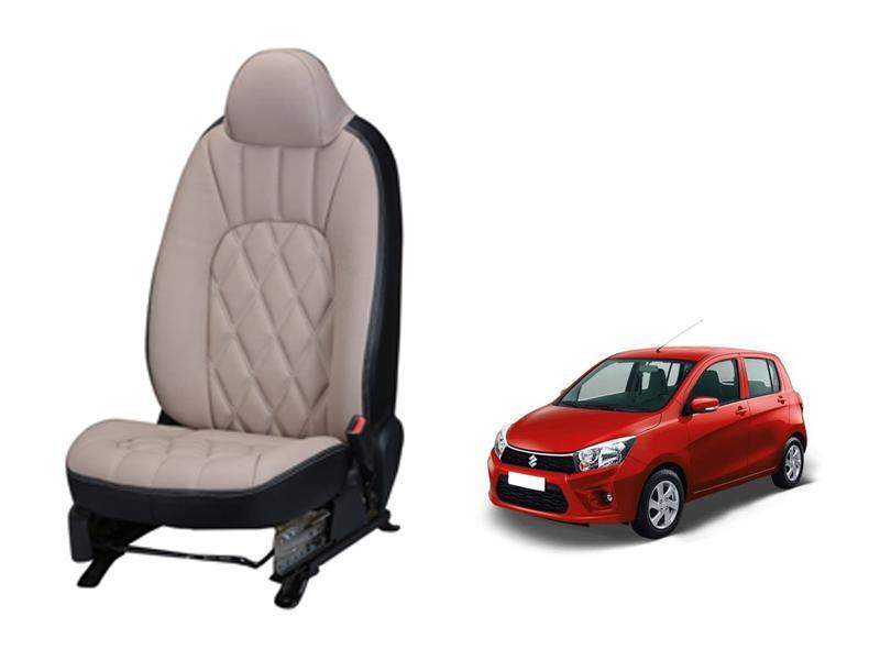Maruti Suzuki Celerio Threading SERIES 3D CUSTOM ART LEATHER CAR SEAT COVERS