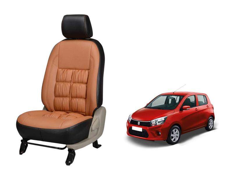Maruti Suzuki Celerio Comfort Series 3D Custom Stallion Leather Car Seat Covers
