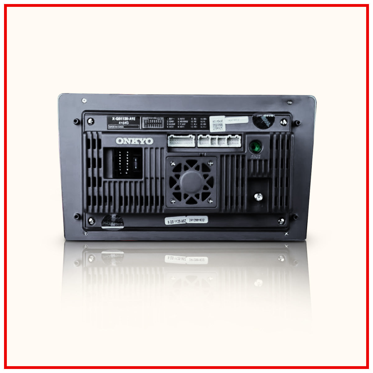 Onkyo X-QD 1120 car stereo Certified Licence Apple Car Play & Android