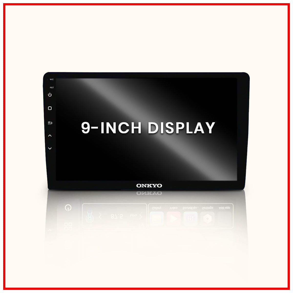 Onkyo X-QD 1120 car stereo Certified Licence Apple Car Play & Android