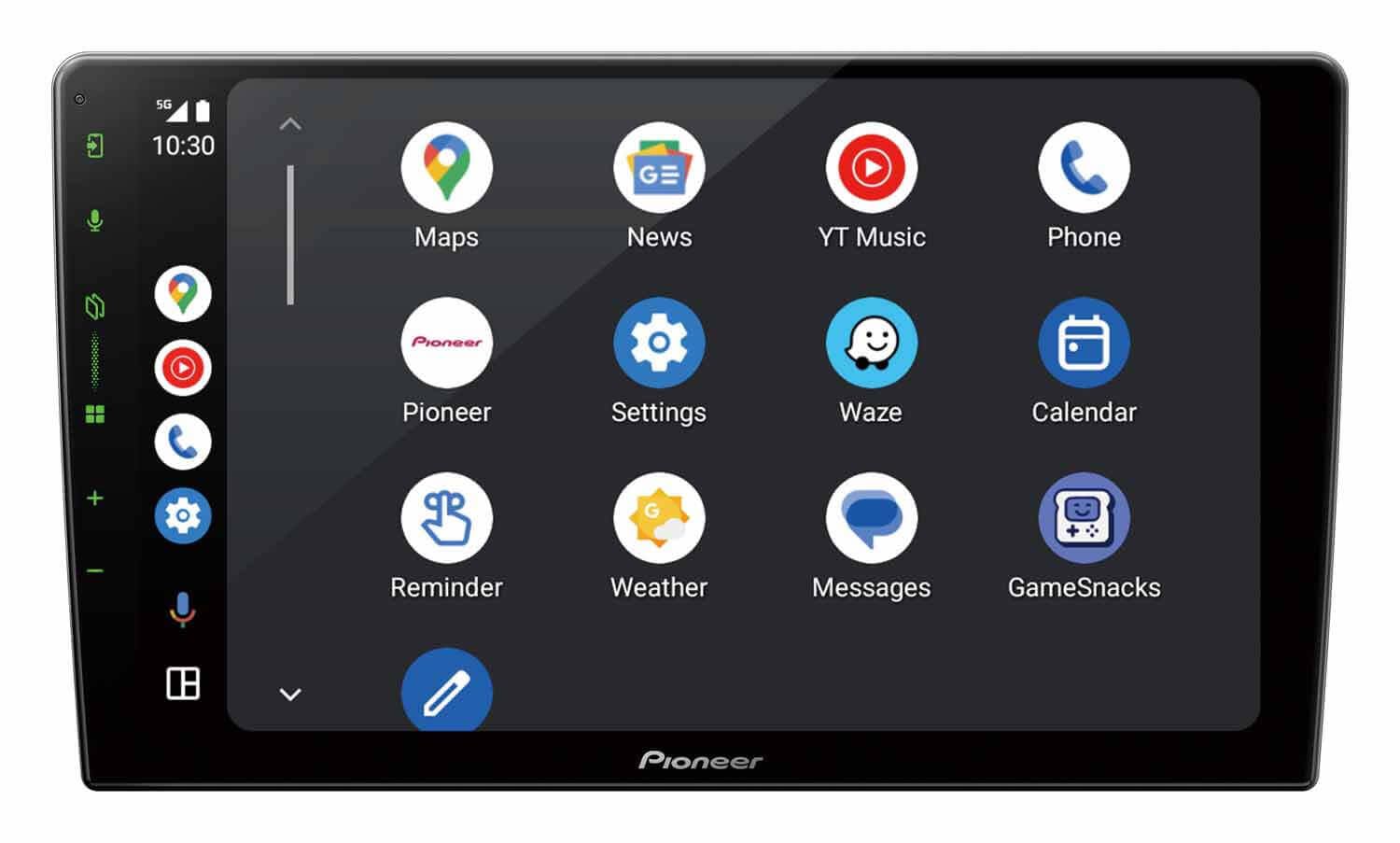 Pioneer DMH-AP6650BT 9" Large Screen Display with Wireless Android Auto/Carplay and Weblink