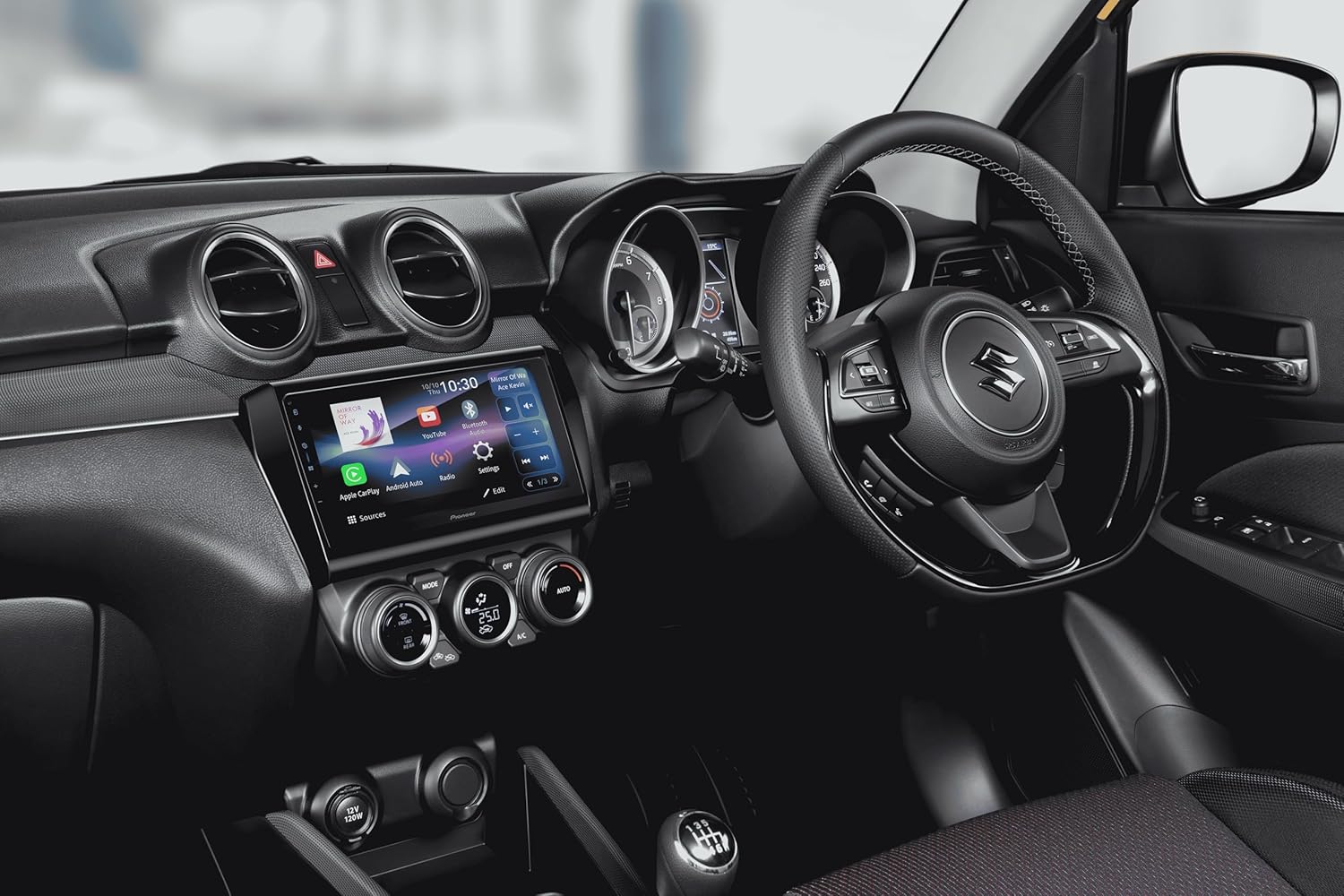 Pioneer DMH-AP6650BT 9" Large Screen Display with Wireless Android Auto/Carplay and Weblink