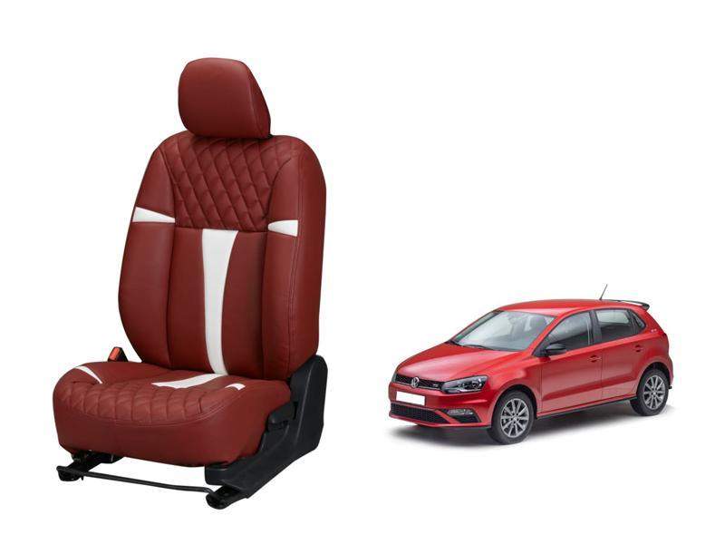 Volkswagen Polo Racing series 3D Custom art leather car seat covers