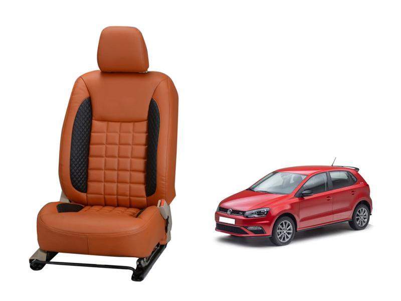 Volkwagen Polo Prism Series 3D Custom Nappa Leather Car Seat Covers