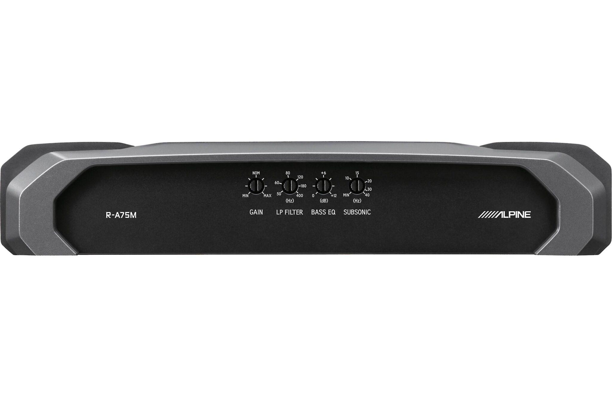 ALPINE R-A75M Car Amplifier