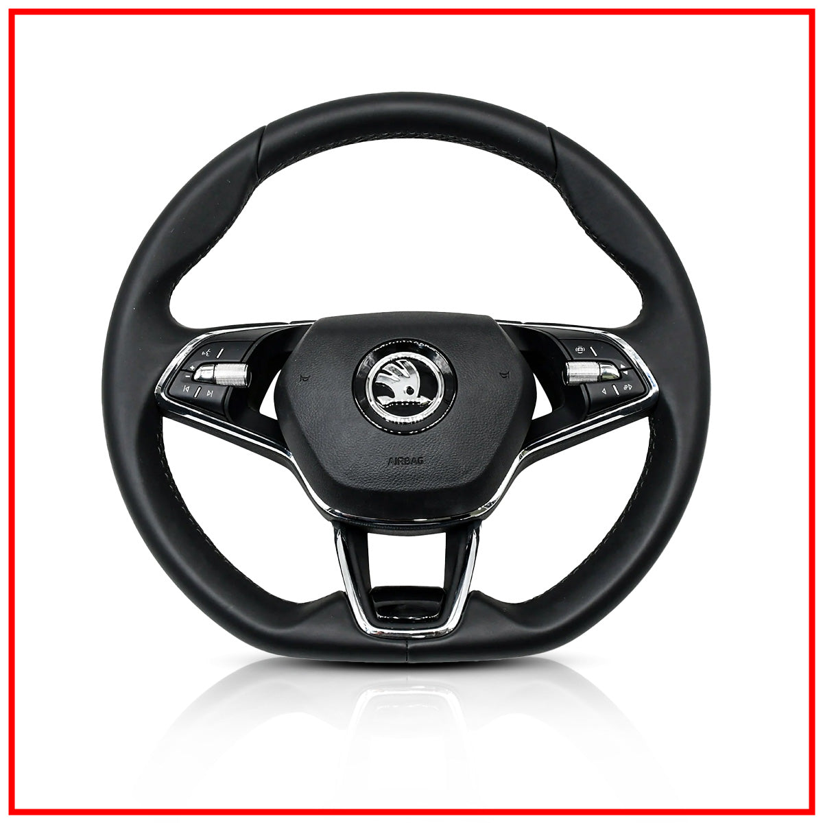 Real Carbon Steering Wheel for Skoda Octavia VRS