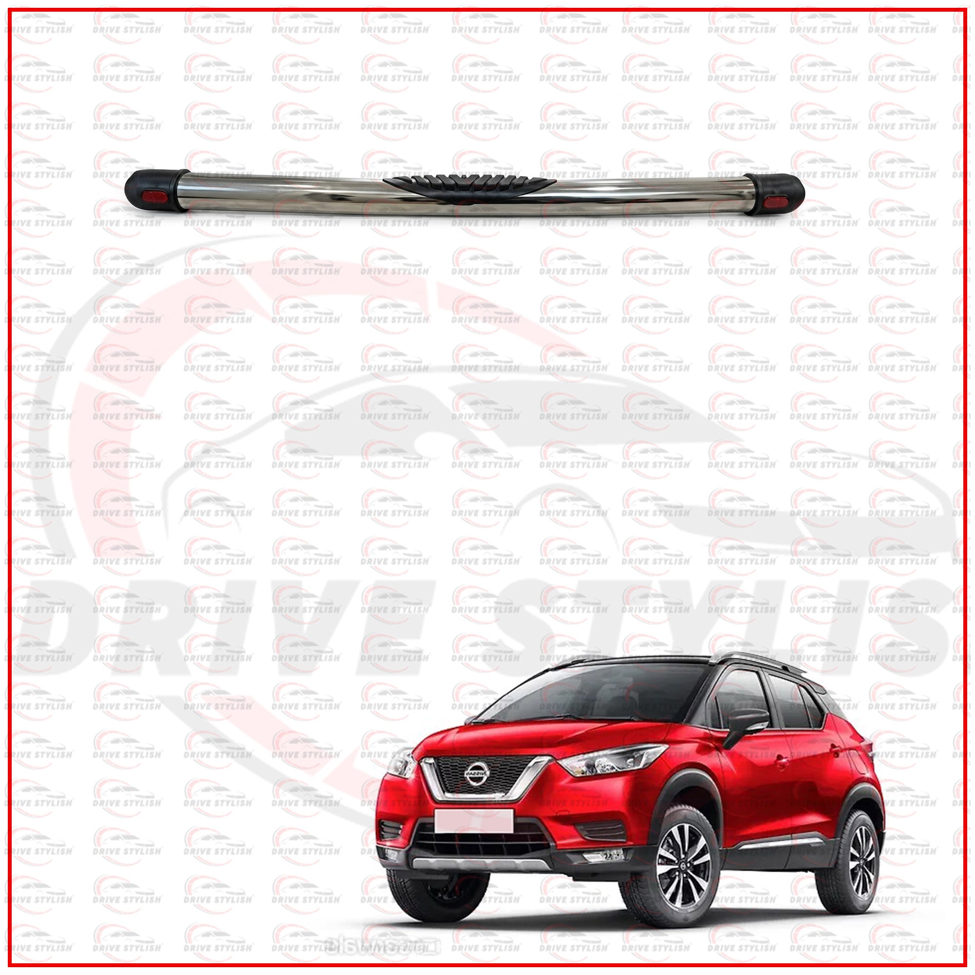Rear Bumper Diffuser for Nissan Kicks - Jumbo Style