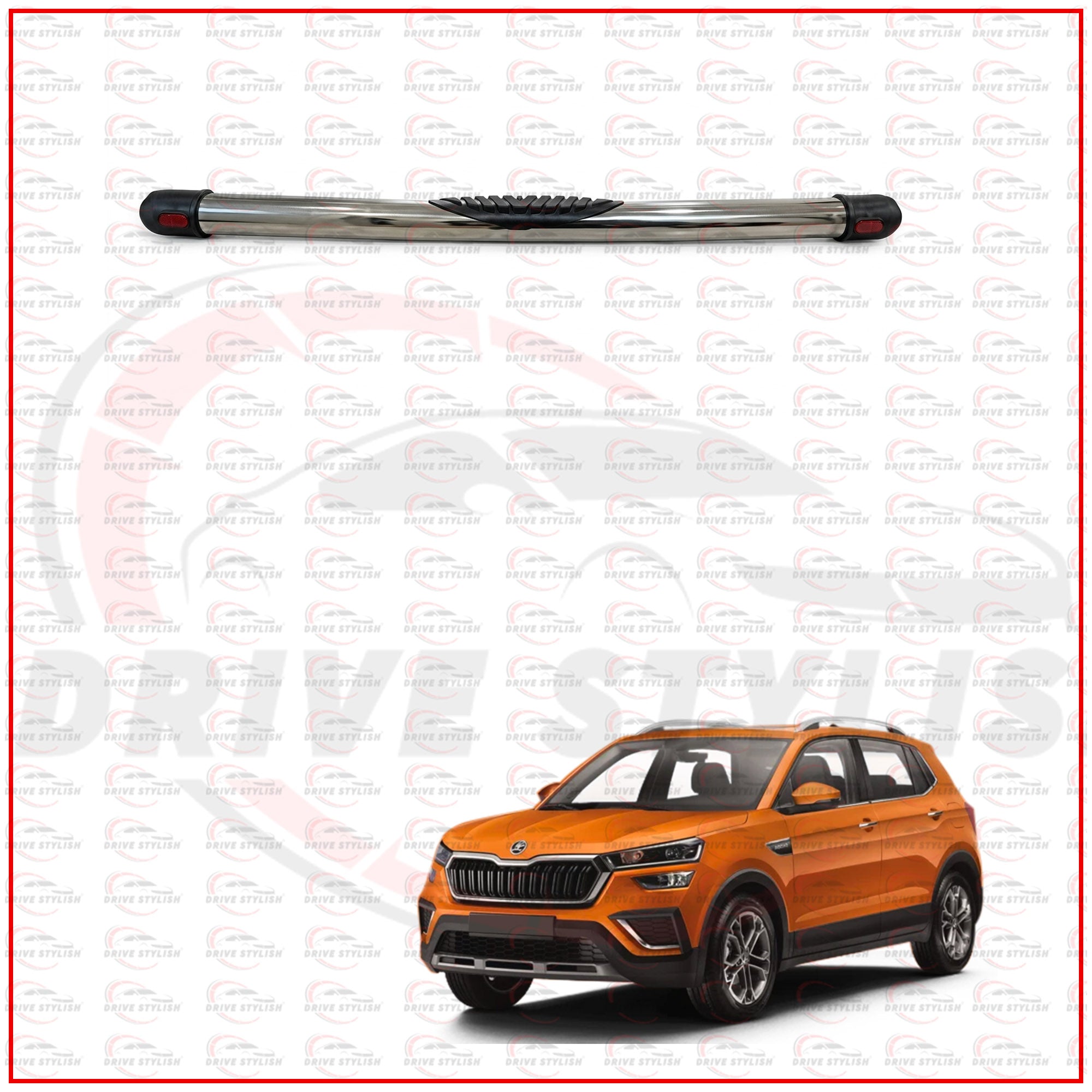Rear Bumper Diffuser for Skoda Kushaq - Jumbo Style