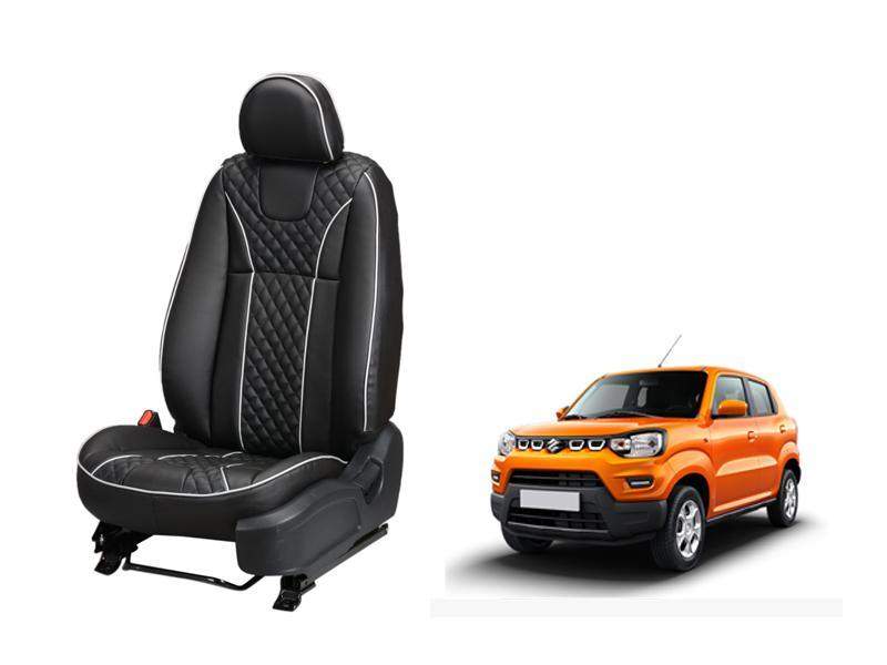 Maruti Suzuki S-Presso MOON SERIES 3D CUSTOM ART LEATHER CAR SEAT COVERS