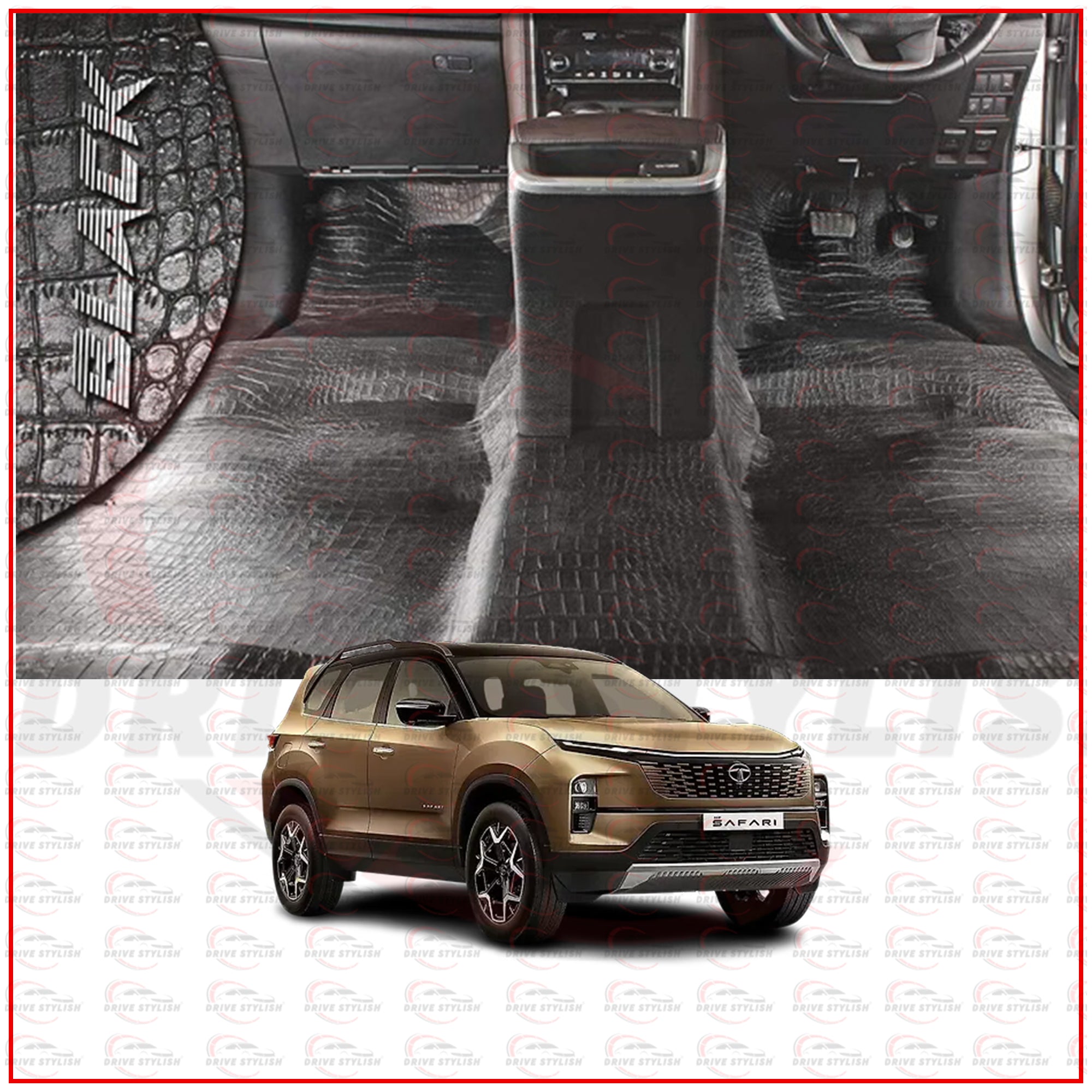 Car Flooring Lamination for Tata Safari 2021