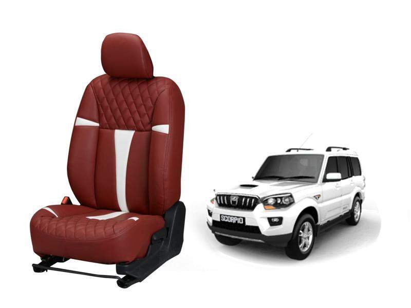 Mahindra Scorpio 2014 Racing series 3D Custom art leather car seat covers