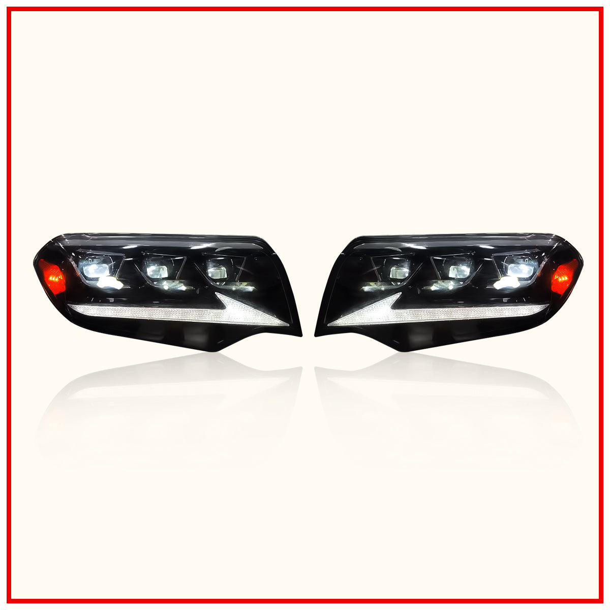 Scorpio-N Headlight Lexus Style