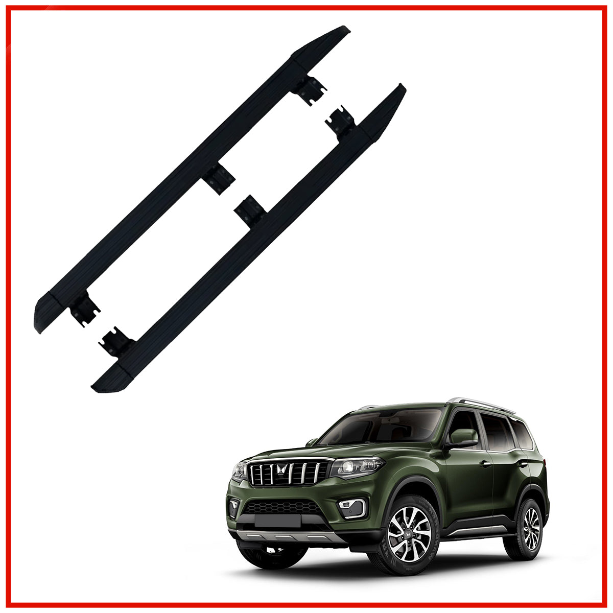 Scorpio-N Side Foot Stepper || OE Design Footrest || EASY TO INSTALL