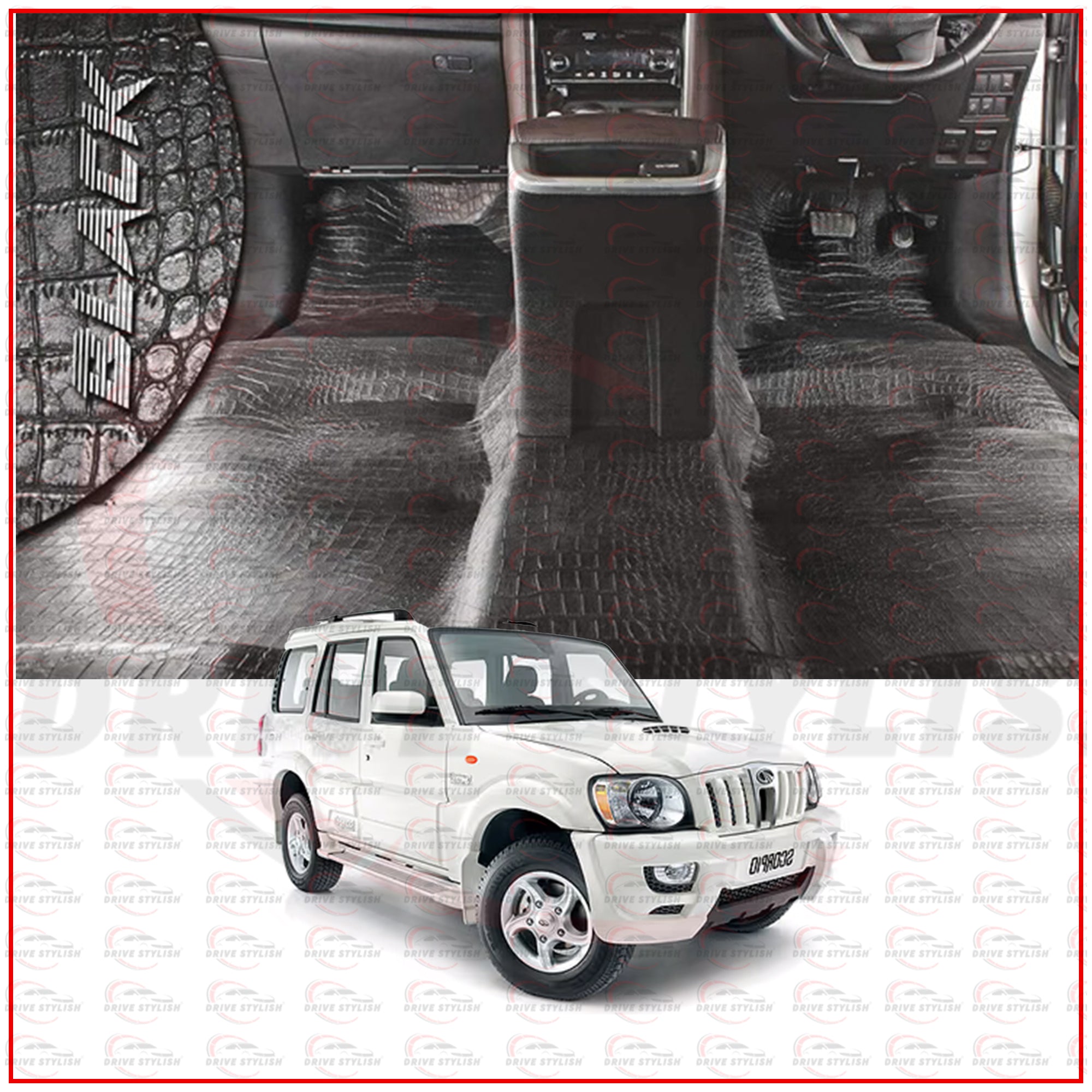 Car Flooring Lamination for the Mahindra Scorpio 2009