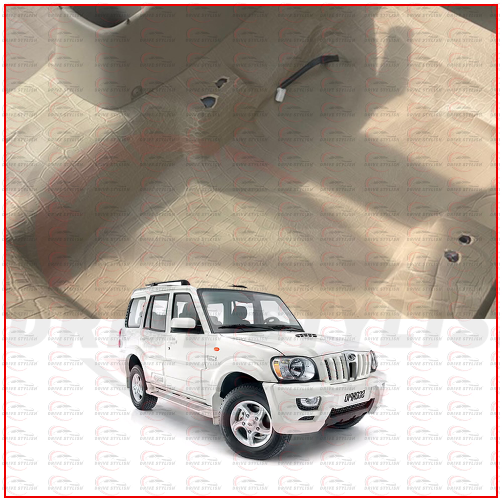 Car Flooring Lamination for the Mahindra Scorpio 2009
