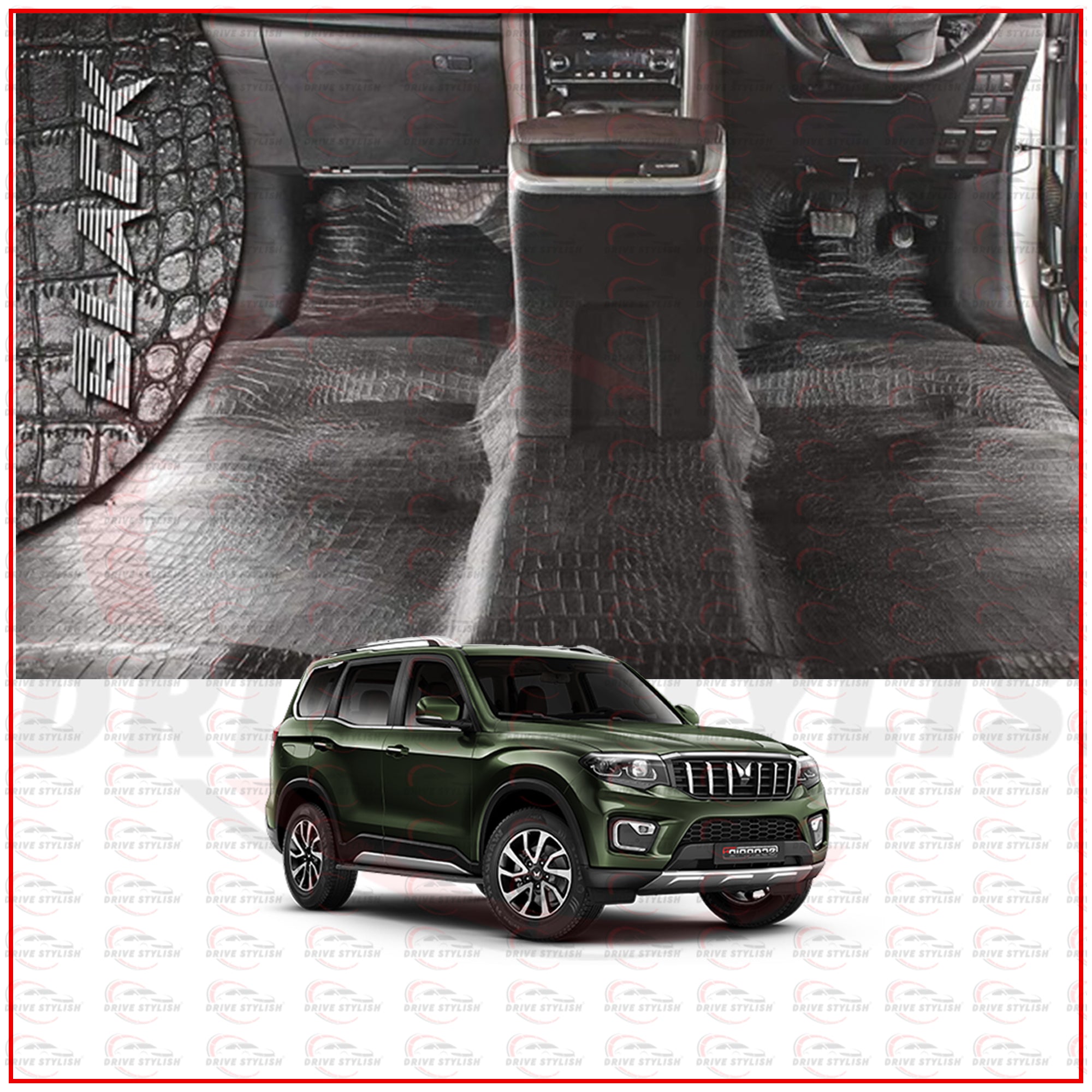 Car Flooring Lamination for the Mahindra Scorpio N 2022