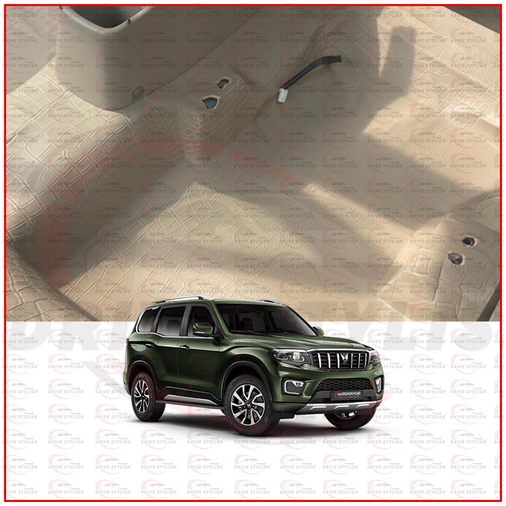 Car Flooring Lamination for the Mahindra Scorpio N 2022