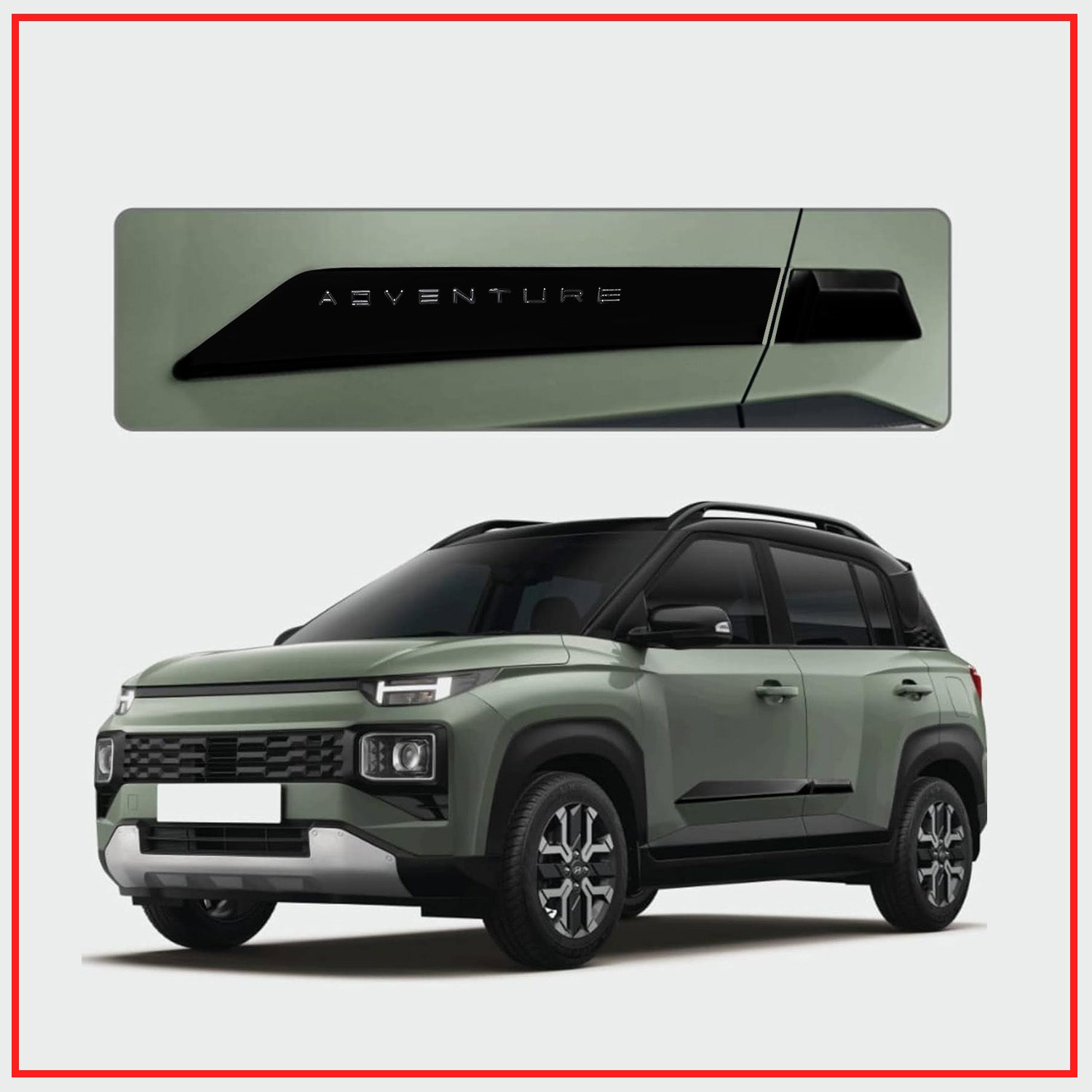 Side Cladding Chrome For Exter Set of 4