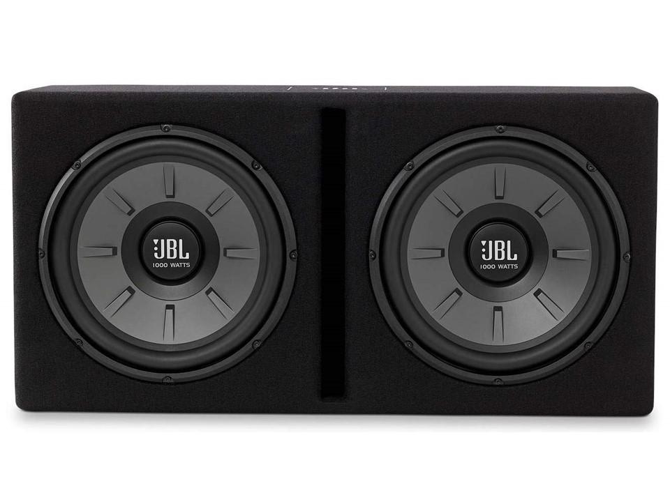 JBL STAGE 1220B - Car Subwoofer (Dual Subwoofer Enclosure)