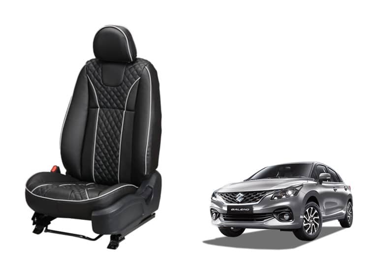 Maruti Suzuki New Baleno MOON SERIES 3D CUSTOM ART LEATHER CAR SEAT COVERS