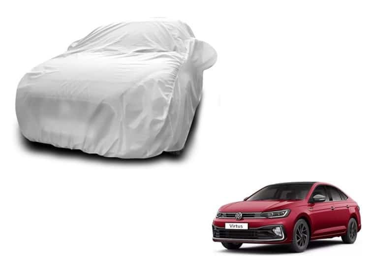 Volkswagen Virtus New Silver Car Body Cover